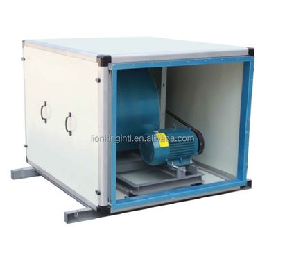 FOOD BEVERAGE SHOPS BELT DRIVEN DOUBLE INLET CABINET FAN FOR FREE STANDING MOUNTING