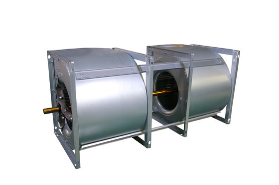 Galvanized Steel Sheet Blades AC Electric Current Type Low Pressure Duplex Centrifugal Fans