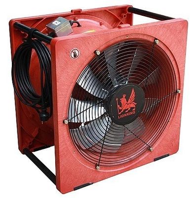 PPV axial fan ventitation blower positive pressure plastic casing smoke blower