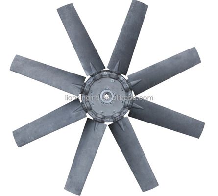 Large tube axial blower fan