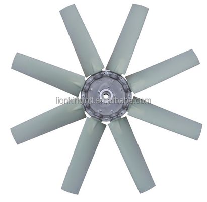 Large tube axial blower fan